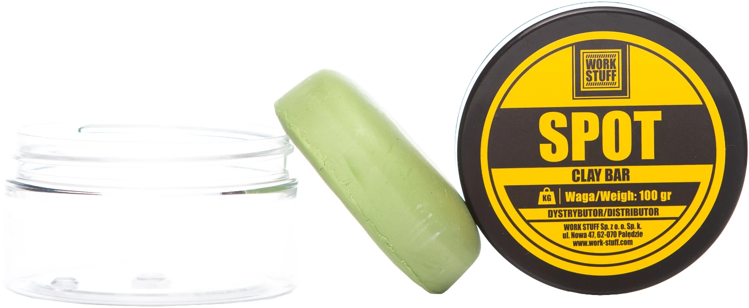 work stuff πηλός καθαρισμού επικαθίσεων spot detailing clay bar medium 100gr ws029 - image 2